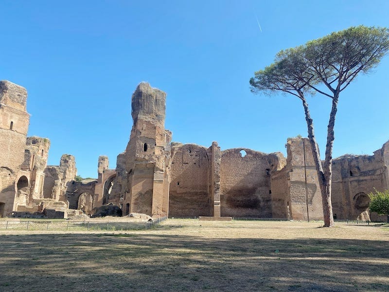 Roman baths of Caracalla Rome