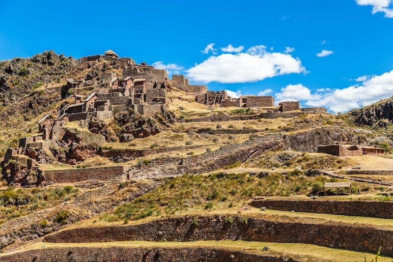 Pisac Ruins Sacred Valley Peru
