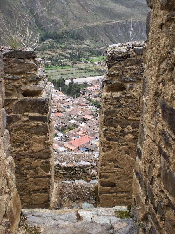 Ruins of Ollantaytambo Sacred Valley Peru