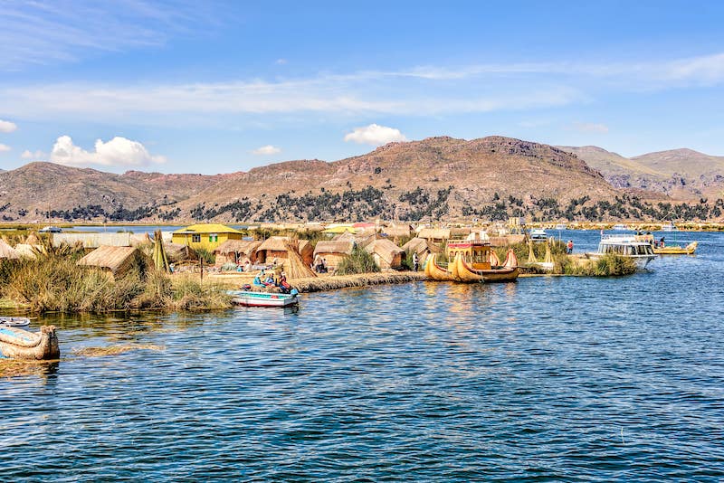 Uros Lake Titicaca Peru
