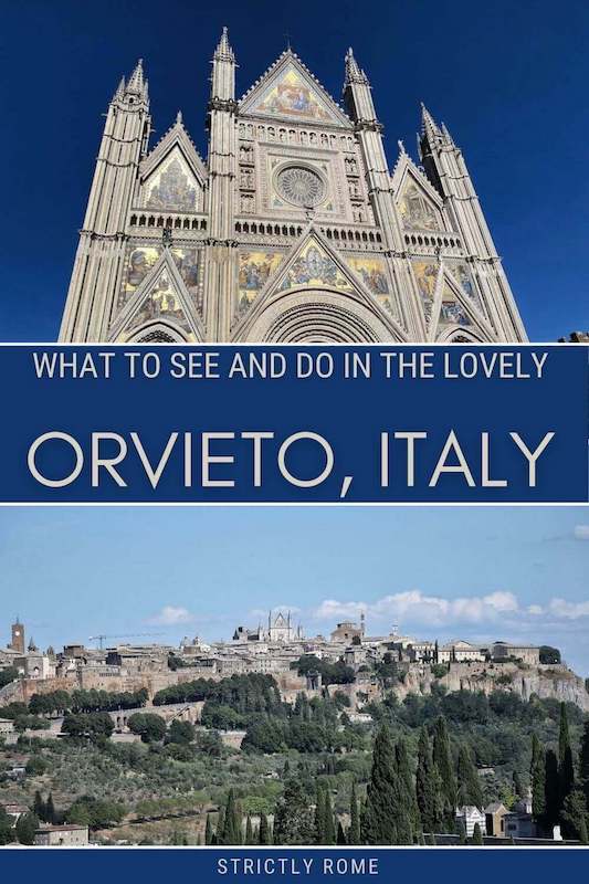 Discover what to see and do in Orvieto, Italy - via @strictlyrome