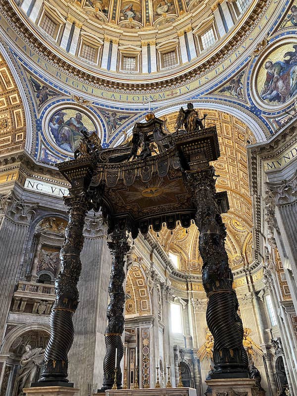 Visiting St Peter's Basilica