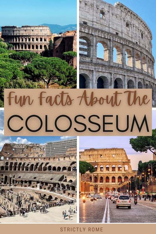 Check out these fun facts about the Colosseum - via @strictlyrome