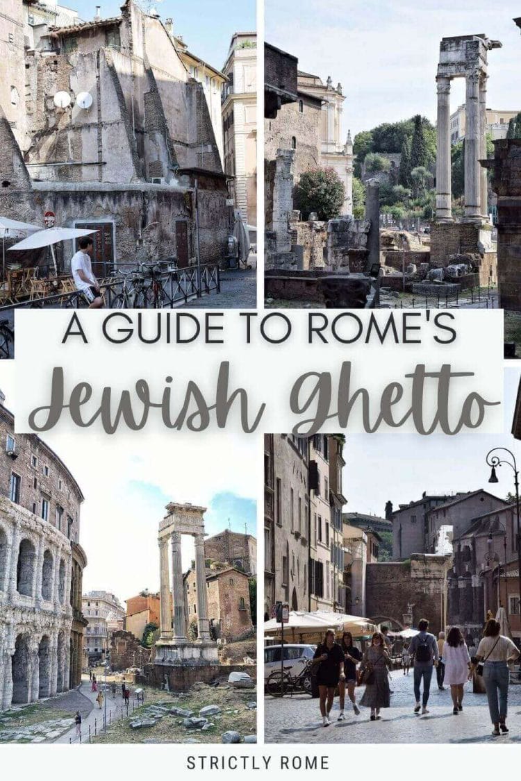 Read everything you need to know about the Jewish Ghetto Rome - via @strictlyrome