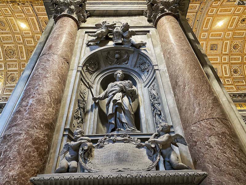 visiting St Peter's Basilica