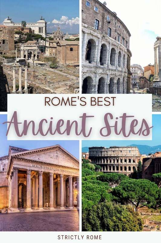 Discover the most interesting ancient sites in Rome - via @strictlyrome