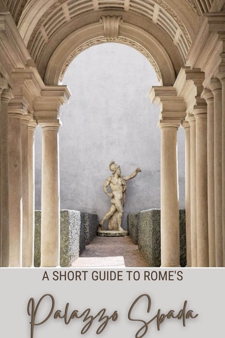 Discover what you must know before visiting Palazzo Spada, Rome - via @strictlyrome