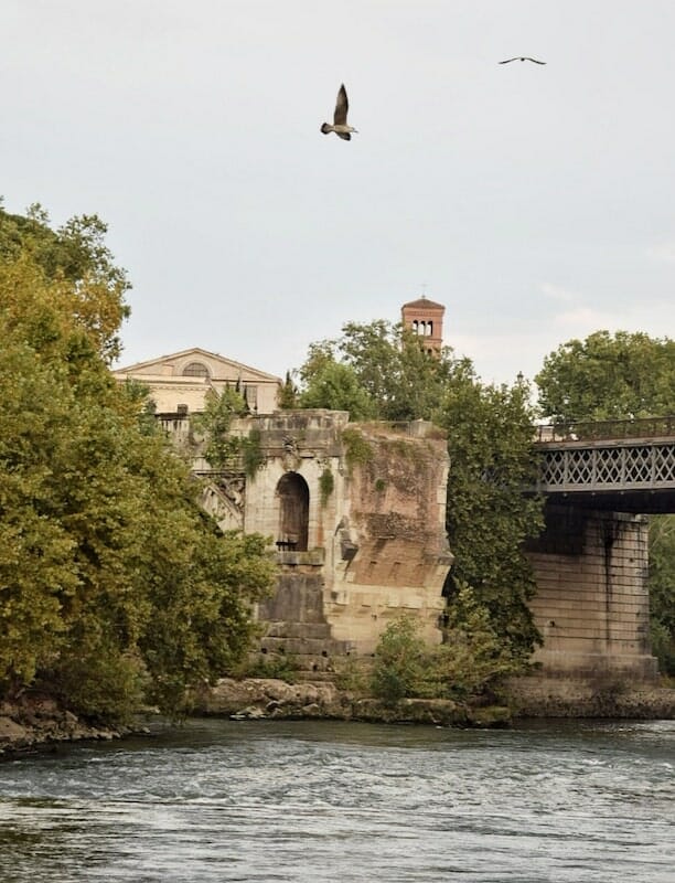 Tiber island