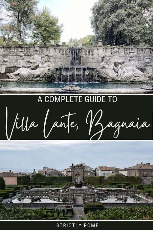Learn what you need to know about Villa Lante, Bagnaia - via @strictlyrome