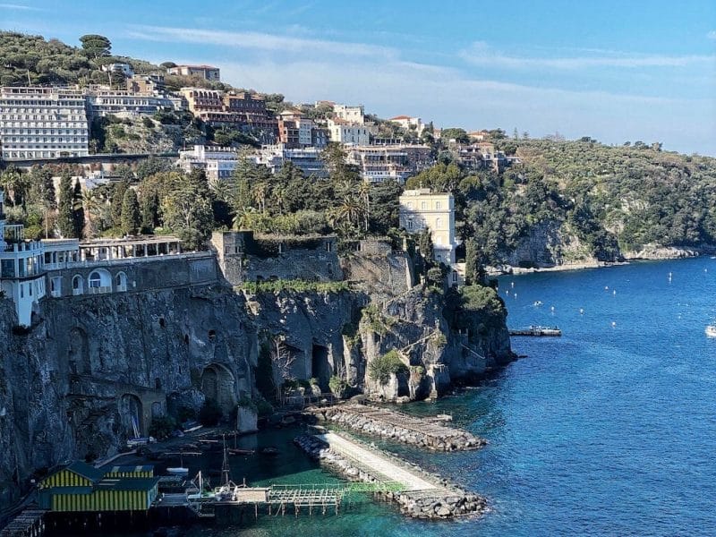 how to get to Sorrento from Naples