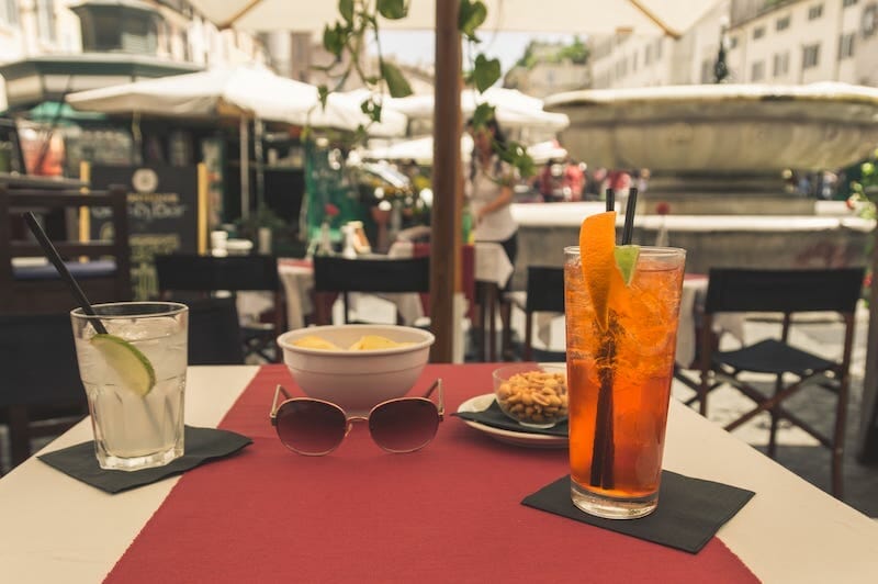 bars in Campo de' Fiori Rome