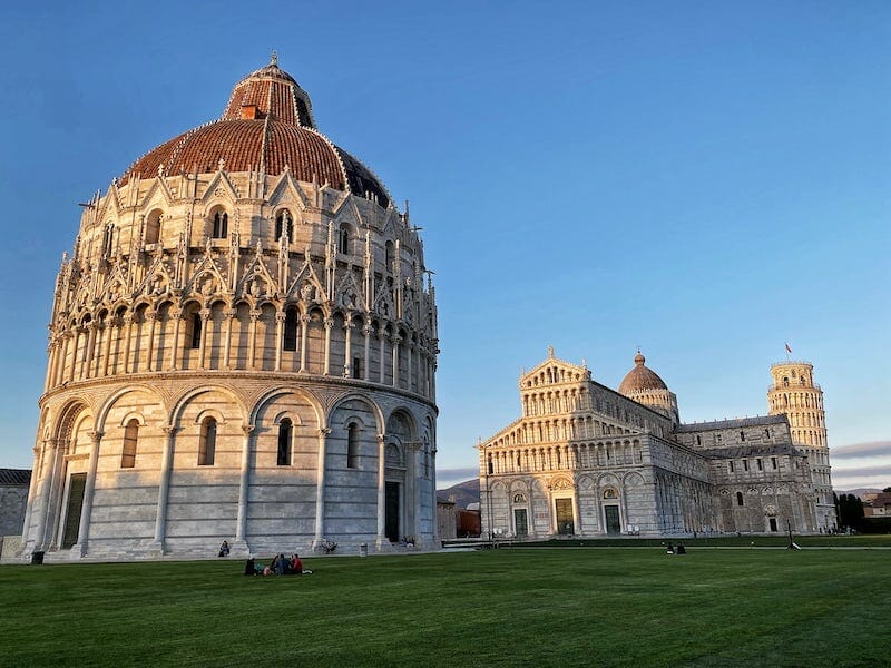 From Rome to Pisa