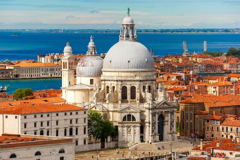 from Rome to Venice