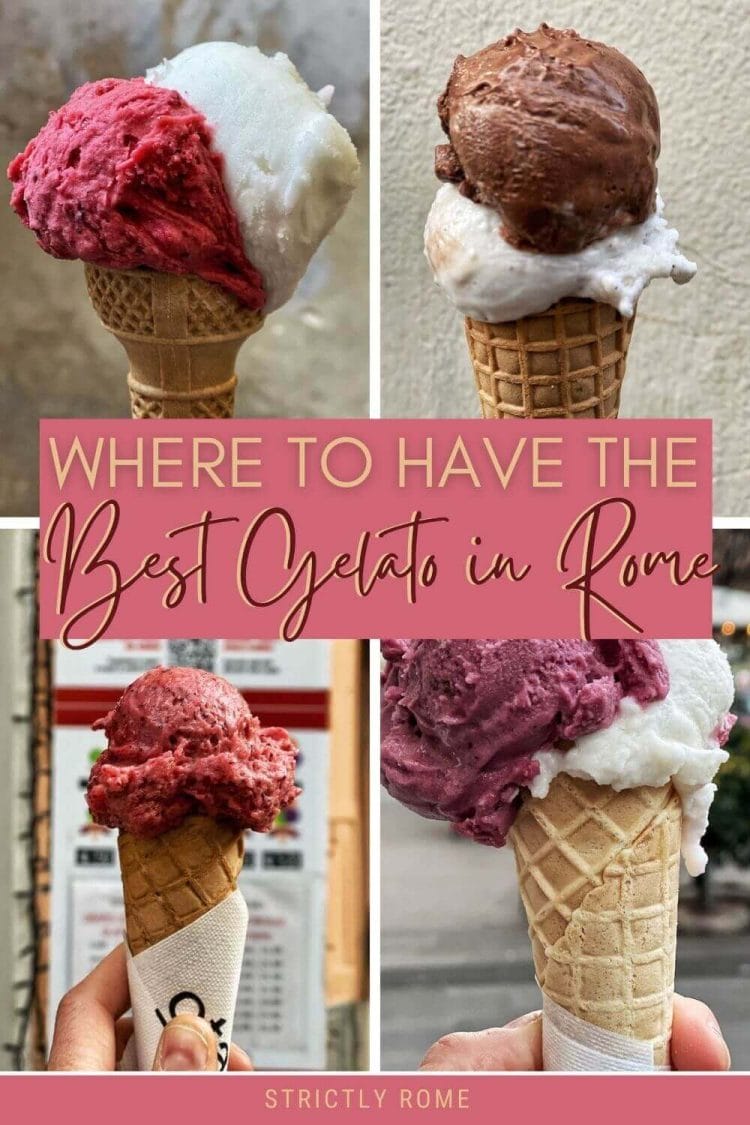 Discover where to have the best gelato in Rome - via @strictlyrome