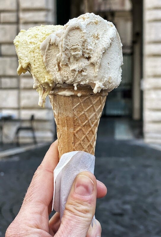 Gunther gelato in Rome