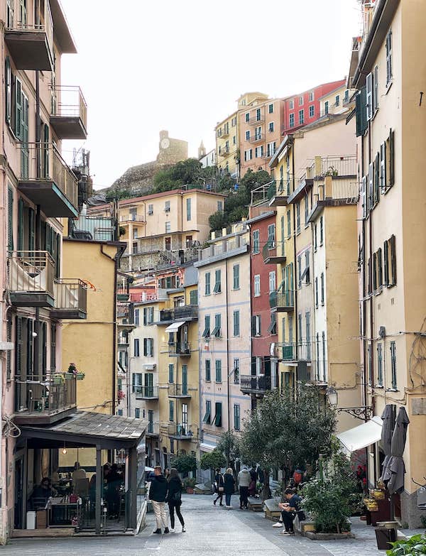 Riomaggiore Cinque Terre from Milan