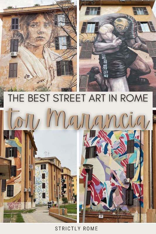 Discover the best street art in Tor Marancia - via @strictlyrome