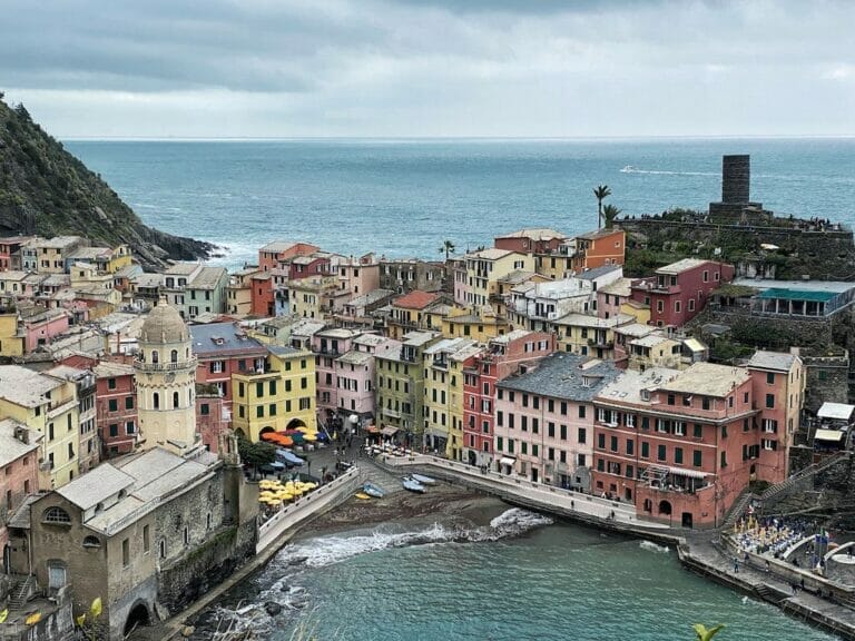 Vernazza Italy visiting Cinque Terre