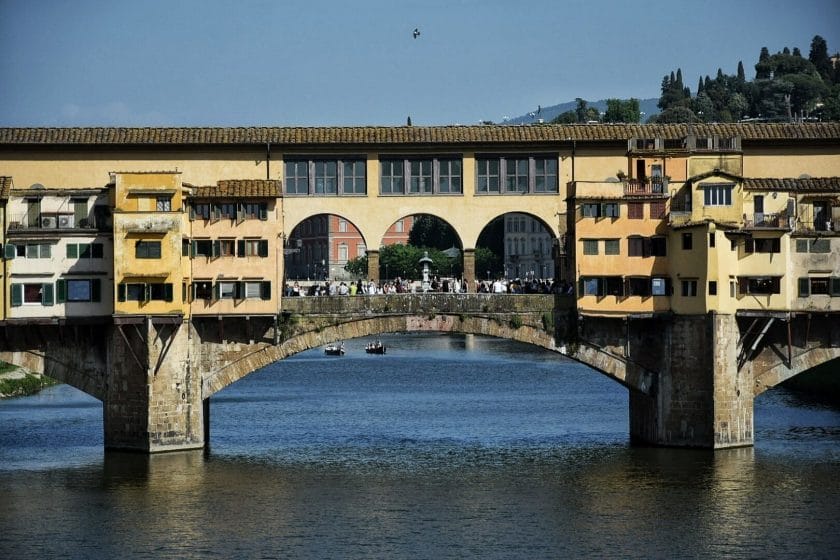 Ponte Vecchio a day in Florence
