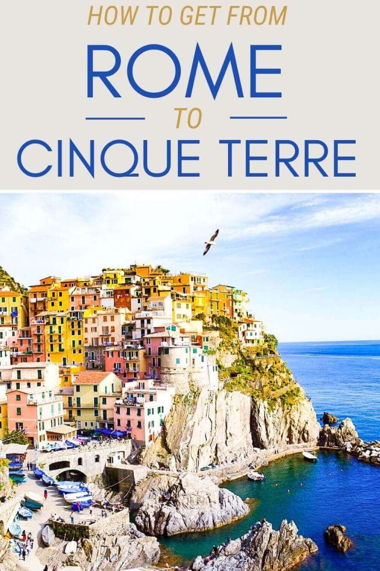 Discover the easiest way of getting from Rome to Cinque Terre - via @strictlyrome