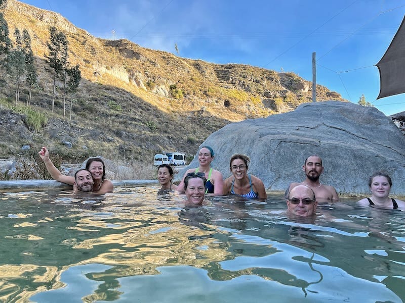 Colca Canyon hot springs