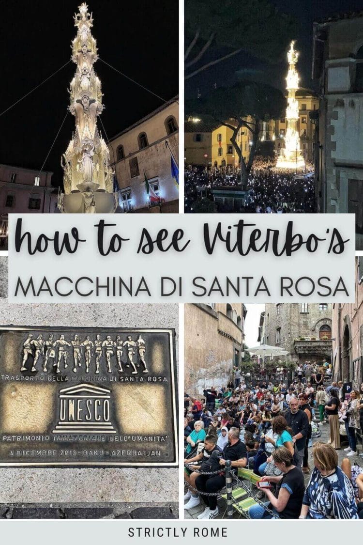 Discover how to make the most of Viterbo's Macchina di Santa Rosa - via @strictlyrome
