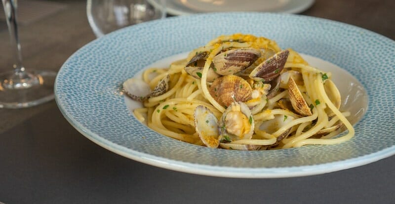 spaghetti con le vongole