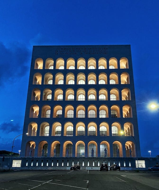 Palazzo della clearance civiltà italiana visite