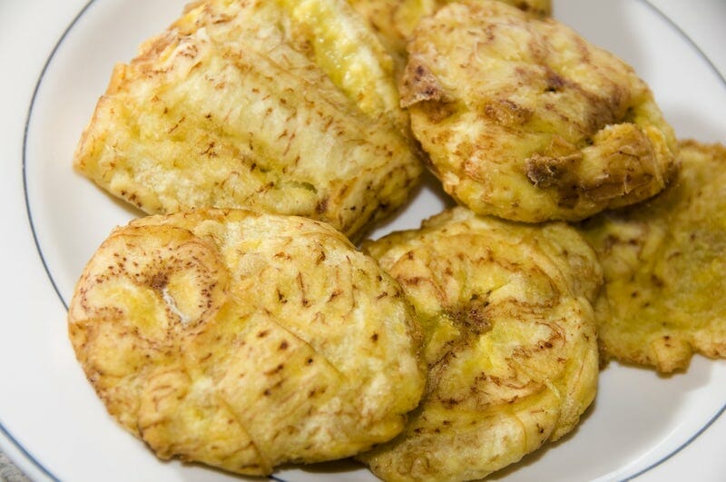 tostones Nicaraguan food
