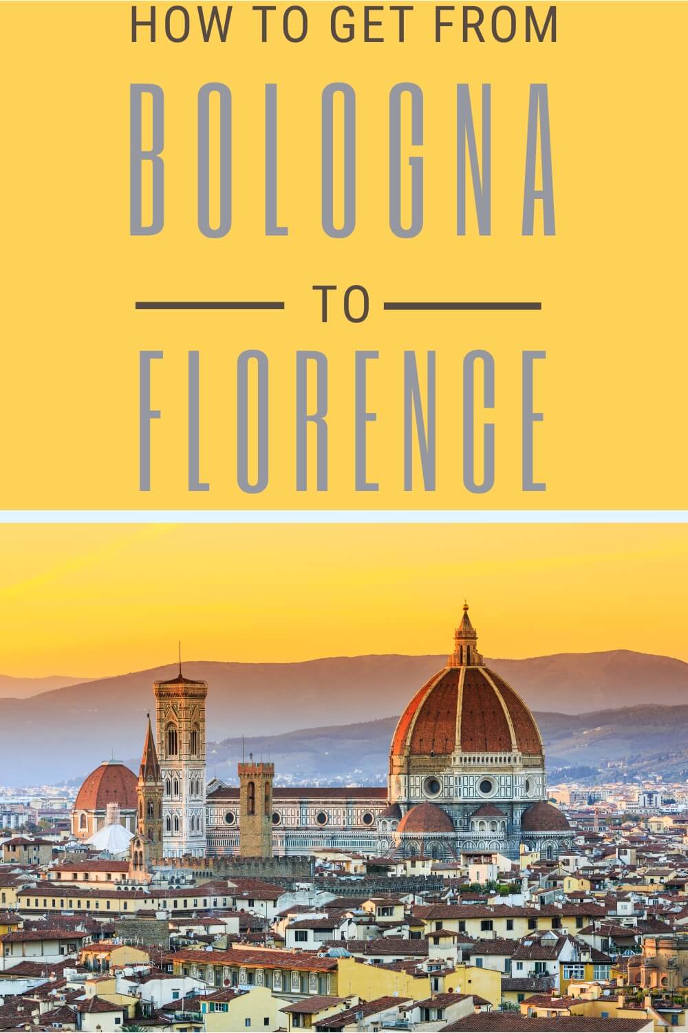 How To Get From Bologna To Florence 4 Best Ways