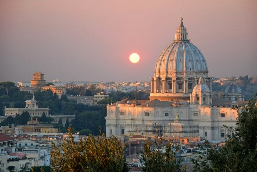sunset spots in Rome