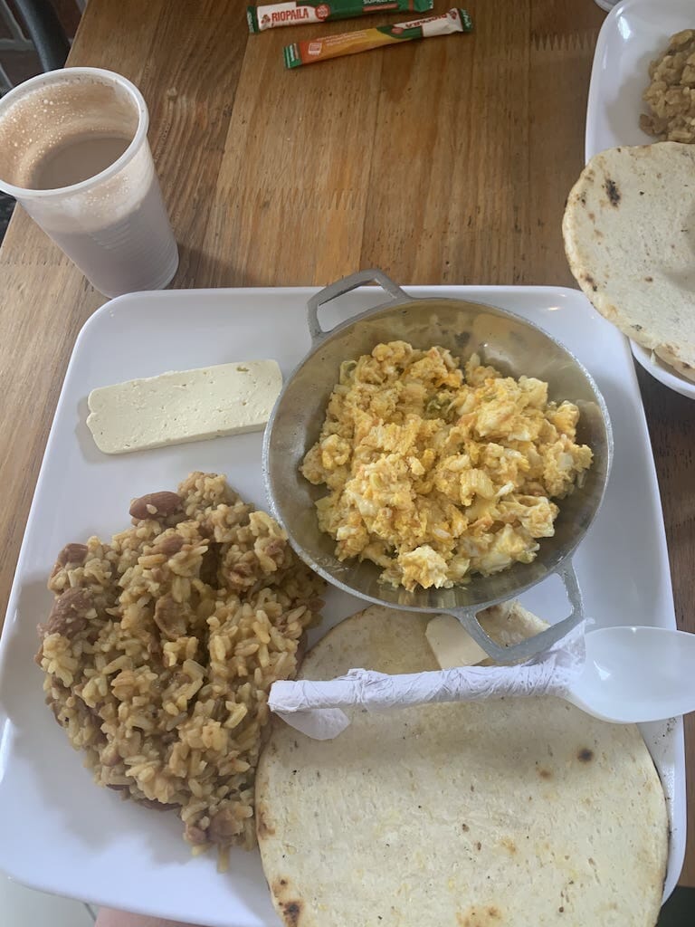 calentado colombian food