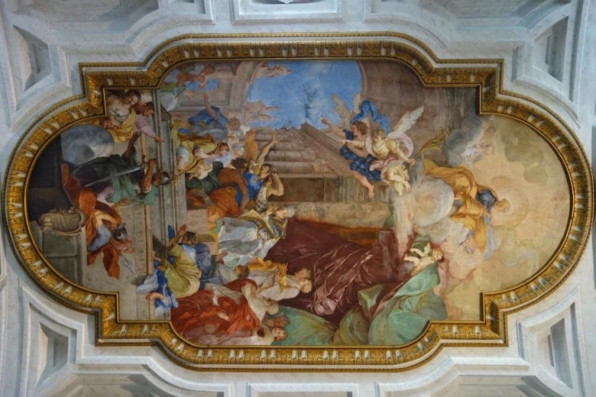 Miracle of the Chains fresco