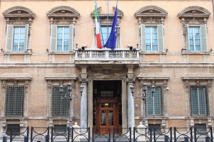 Rioni of Rome Palazzo Madama