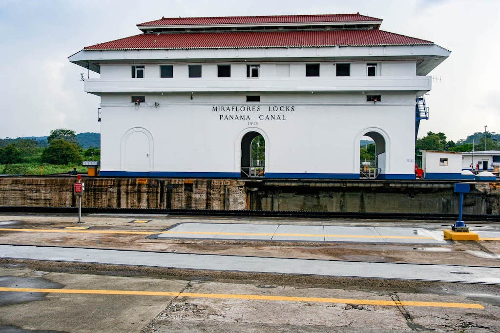 visiting the Panama Canal 