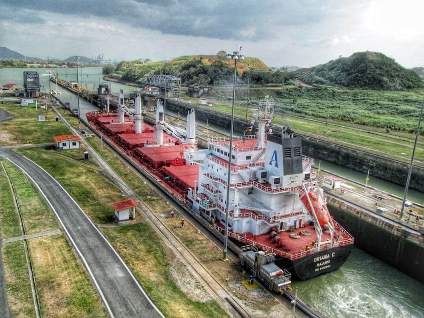 visiting the Panama Canal