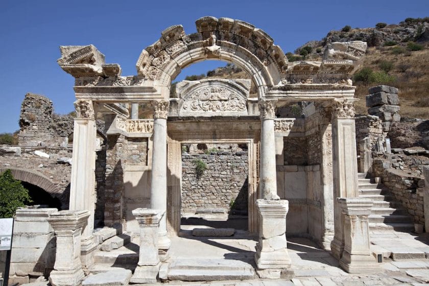 Temple of Hadrian Ephesus, Turkey
