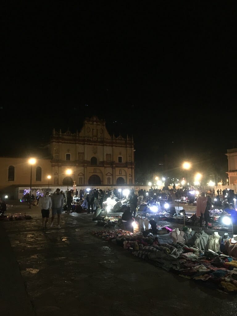San Cristobal de las Casas Market at night