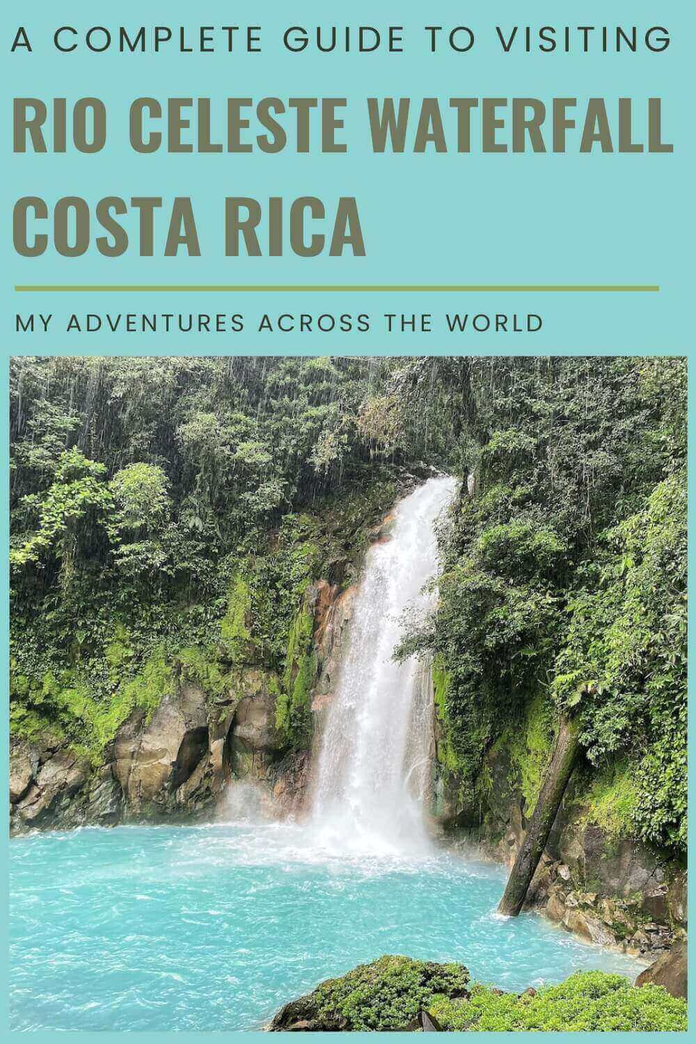 Discover what you need to know for the Rio Celeste Waterfall Hike Costa Rica - via @clautavani