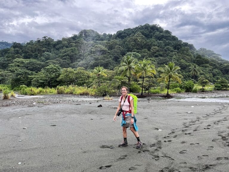 hiking in Corcovado National Park